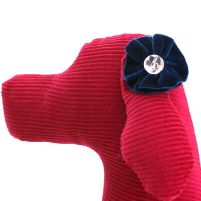 Noel Hair/Dog Collar Flower -- Small