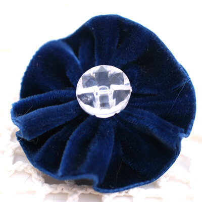 Noel Hair/Dog Collar Flower -- Small
