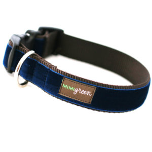 'Noel' Velvet Dog Collar