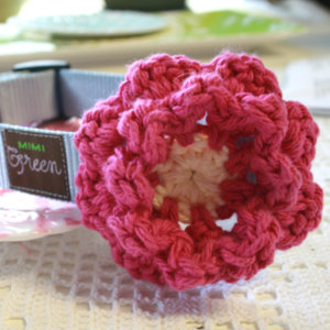 Lollipop Dog Collar Flower