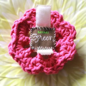 Lollipop Dog Collar Flower