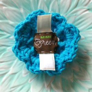 Salt Water Taffy Dog Collar Flower