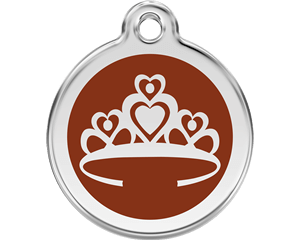 Red Dingo Crown Dog Tag - 11 colors!