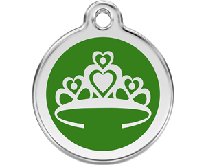 Red Dingo Crown Dog Tag - 11 colors!