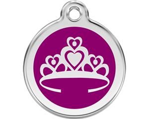 Red Dingo Crown Dog Tag - 11 colors!