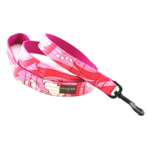 Blossom Laminated Cotton Dog Collar