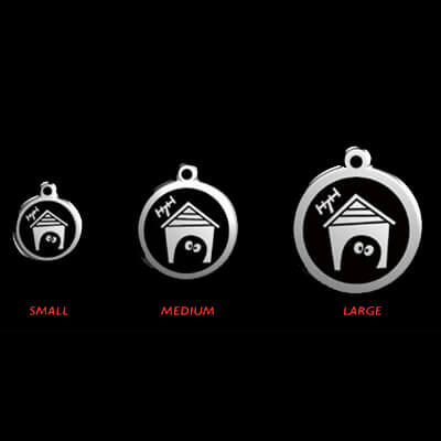 Red Dingo Tribal Arrows Dog Tag - 11 colors!