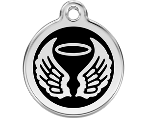 Red Dingo Angel Wings Dog Tag - 11 colors!