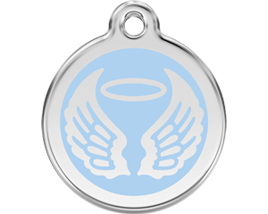Red Dingo Angel Wings Dog Tag - 11 colors!
