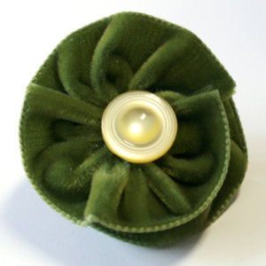 Hunter Hair/Dog Collar Flower -- Small