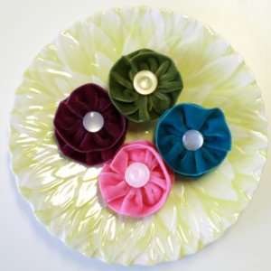 Zack Hair/Dog Collar Flower