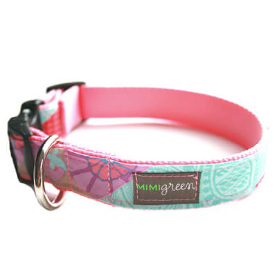 Med Metal Buckle 'Molly' Custom Dog Collar