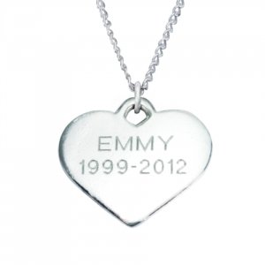 Always In My Heart - Sterling Silver Necklace