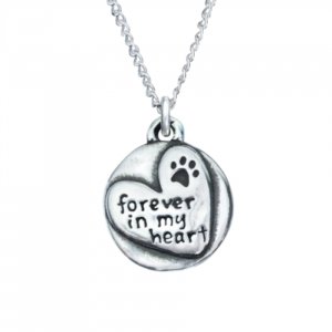 Forever In My Heart - Sterling Silver Necklace