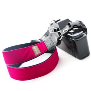 'Bettie' Velvet Camera Strap