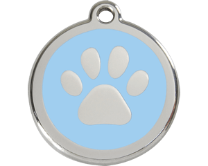 Red Dingo Paw Dog Tag - 11 colors!