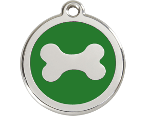 Red Dingo Bone Dog Tag - 11 colors!