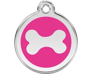 Red Dingo Bone Dog Tag - 11 colors!