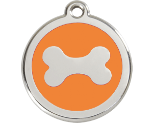 Red Dingo Bone Dog Tag - 11 colors!