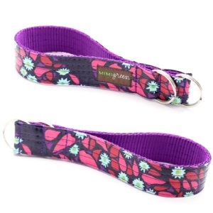Jasmine Laminated Cotton Dog Collar