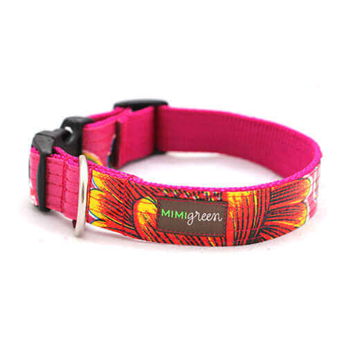 La Fuega Oilcloth Dog Collar