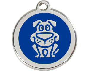 Red Dingo Happy Dog Tag - 10 colors!