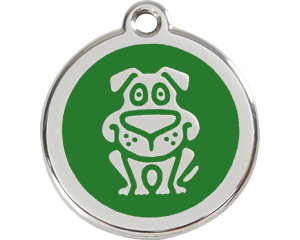 Red Dingo Happy Dog Tag - 10 colors!