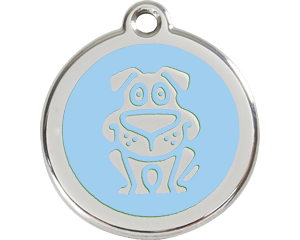 Red Dingo Happy Dog Tag - 10 colors!
