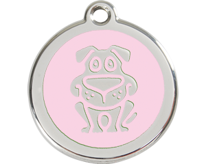 Red Dingo Happy Dog Tag - 10 colors!