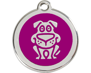 Red Dingo Happy Dog Tag - 10 colors!