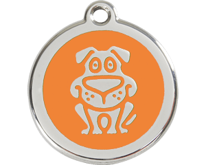 Red Dingo Happy Dog Tag - 10 colors!